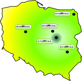 Mapa Polski